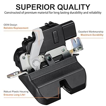 SYERAL Tail Gate Latch Acembritran Crid Actuator 81230-C5000 KIA 2016-2020 SORENTO compatible Lift Gate Latch Rock