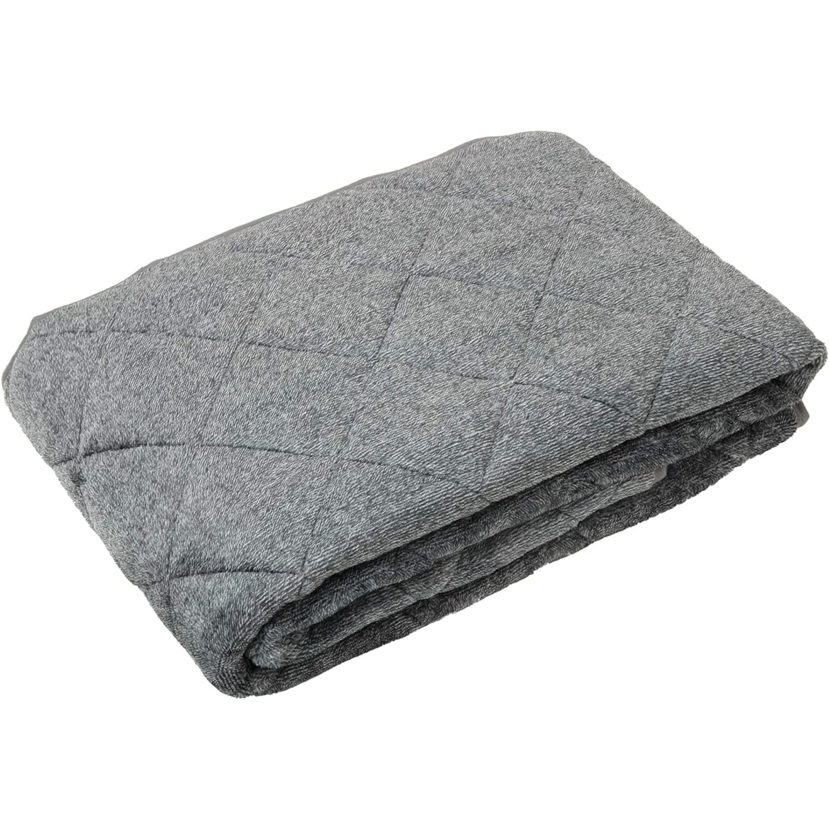 nishikawa [Nishikawa] Warm Pad, Gray, Double, Moisture Absorbent, Heat Generating, Soft Flannel, Antibacterial, Odor Resistant, Heat Wiz, Heathered, PM28592064GR