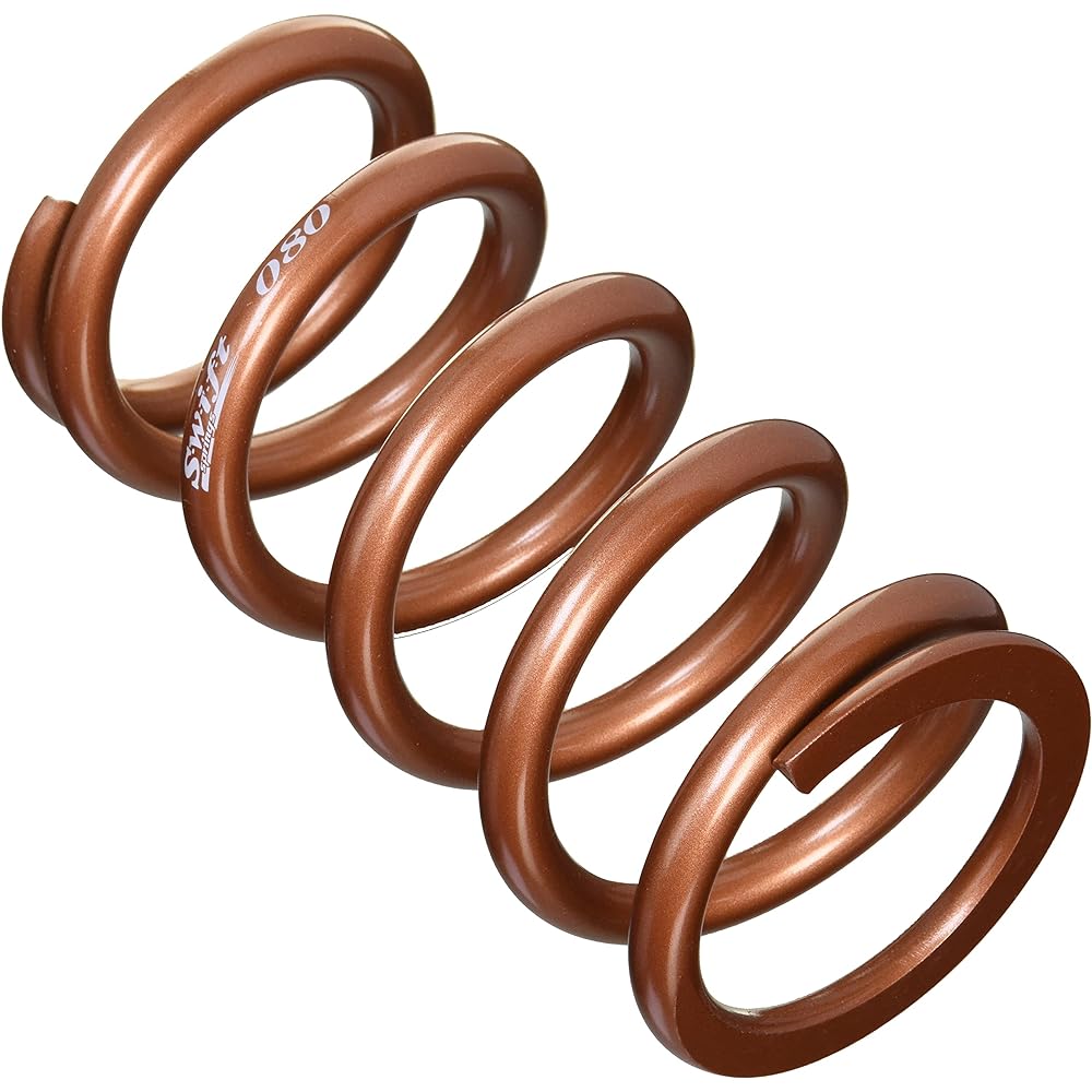 Swift Direct Winding Spring (SET of 2) Inner Diameter ID65mm/Free Length 7 inch (178.0mm/Spring Constant 8kgf/mm Z65-178-080