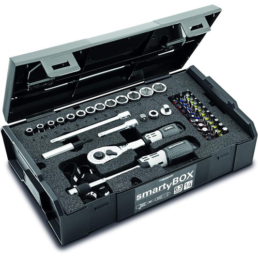 MATADOR Drive: 1/4SQ Socket Wrench Set 52 Pieces 81452110