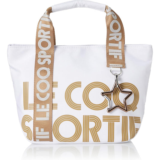 [Le Coq Sportif] Cart Bag Round Tote Star Charm Golf QQCWJA44
