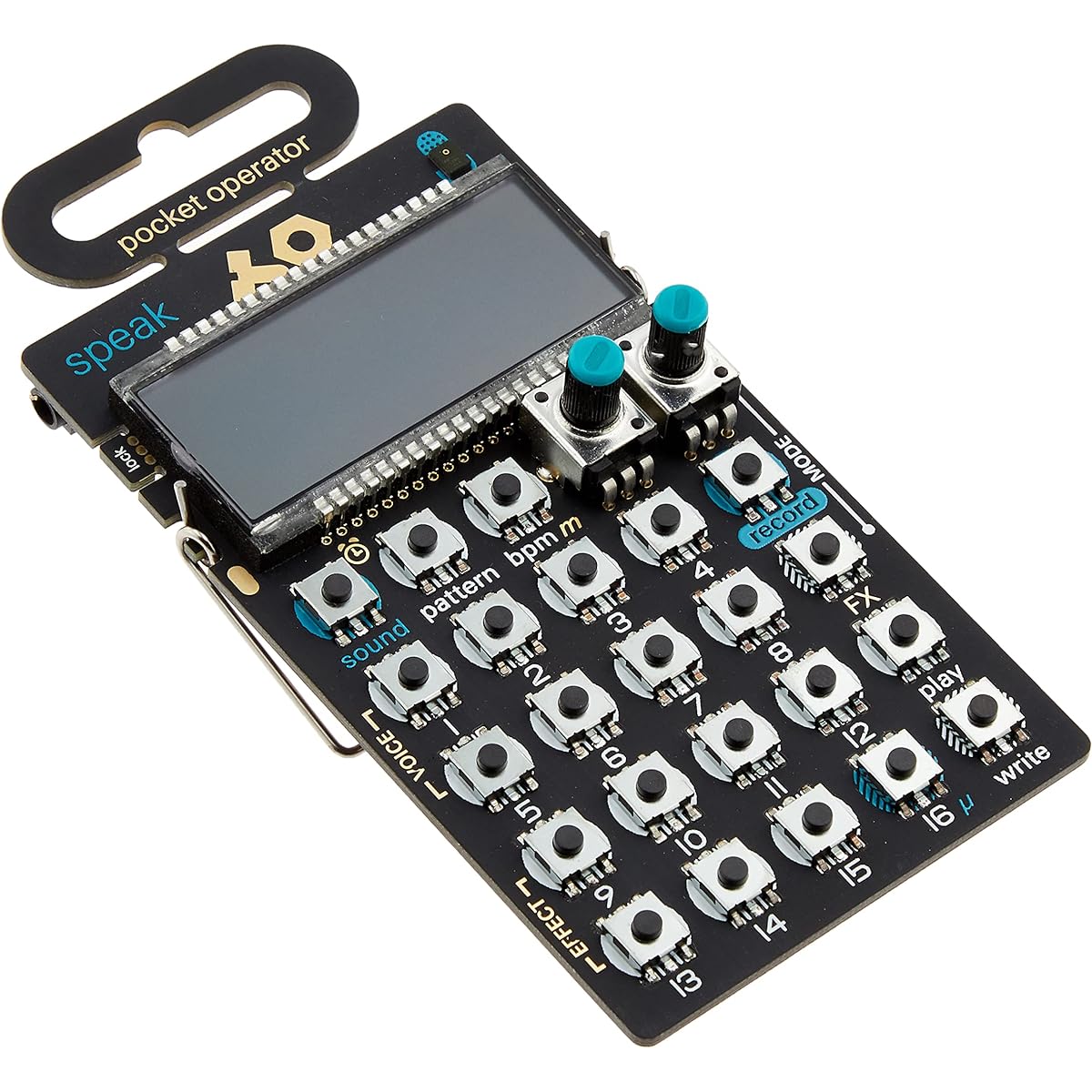 Teenage Engineering Pocket Operator Voice Effect Sampler PO-35 speak [Regular Imported Product]