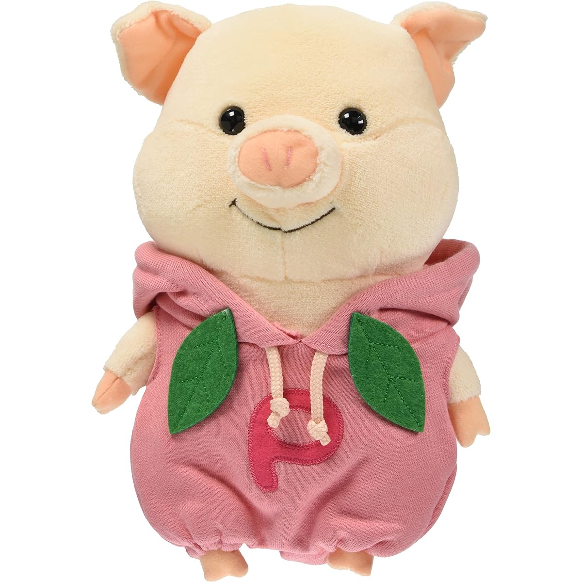 Naito Design Institute Puton Plush Toy M Peach Parka