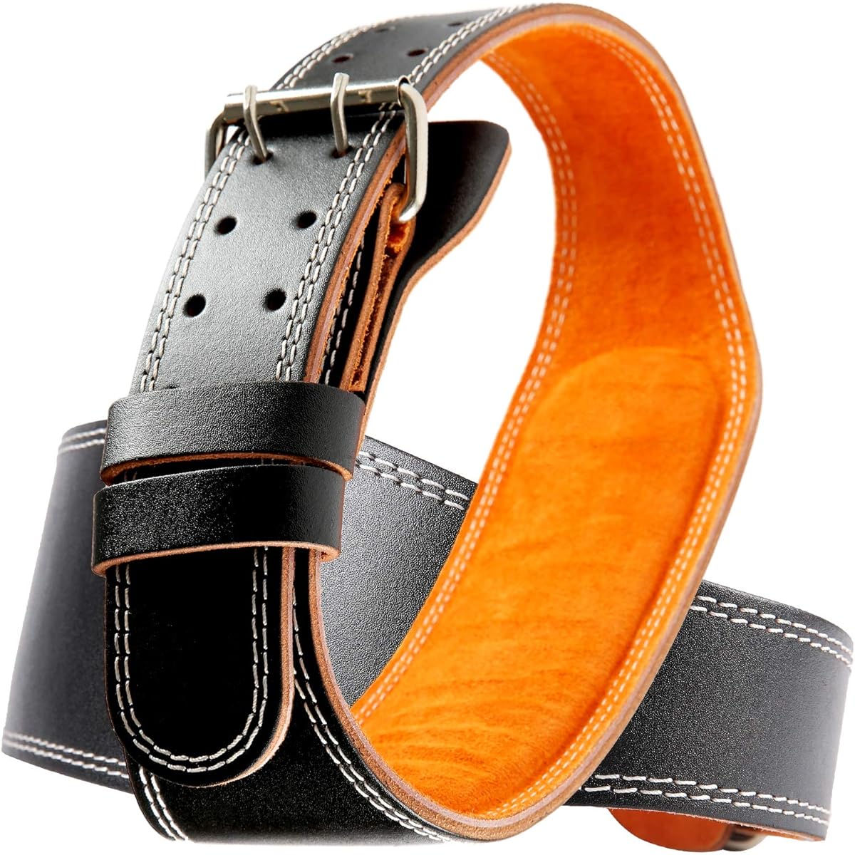 Training Belt Muscle Training Weight Lifting Leather A-Gloss Sports