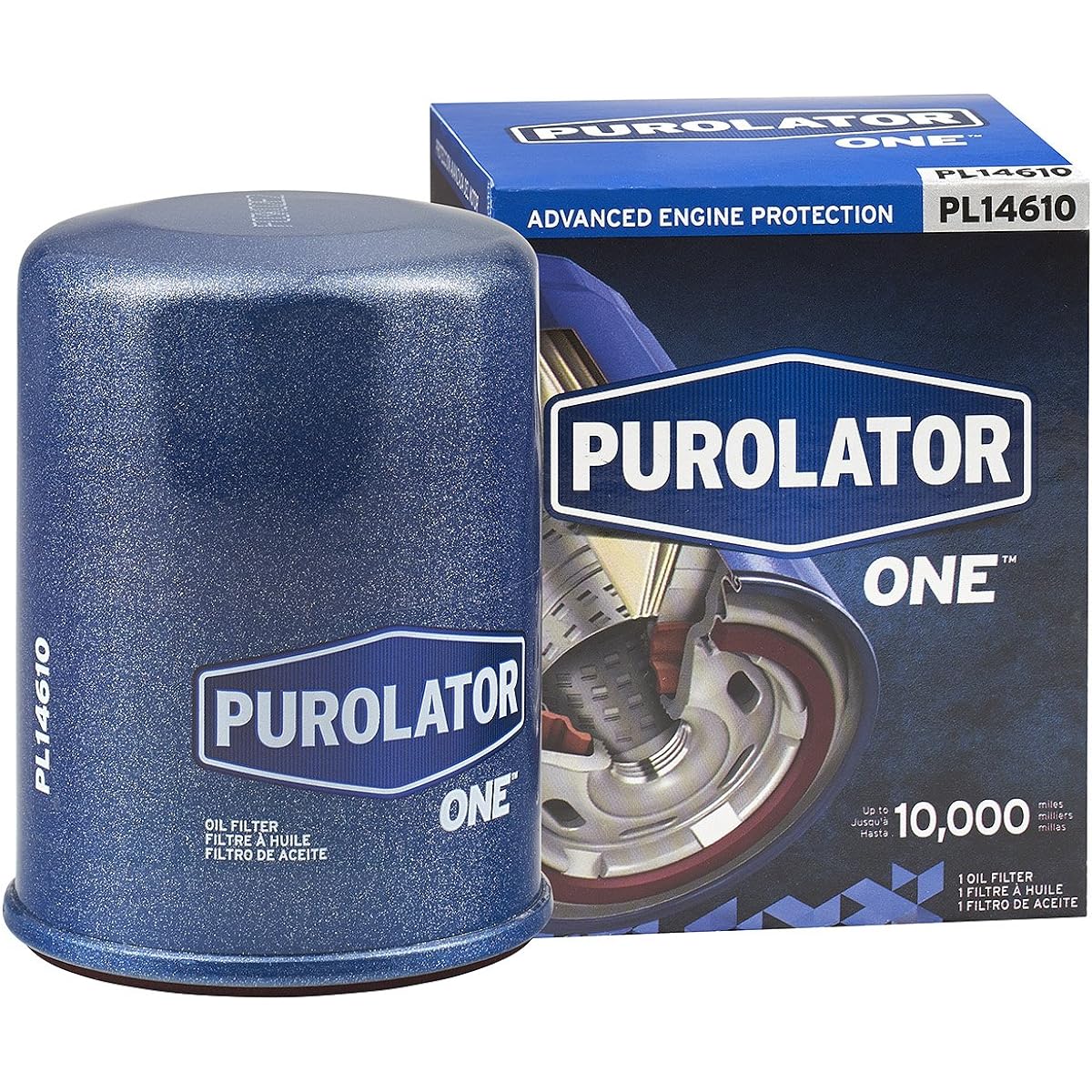 PUROLATOR PL14610 PUROLATORone advanced engine protection spin -on oil filter