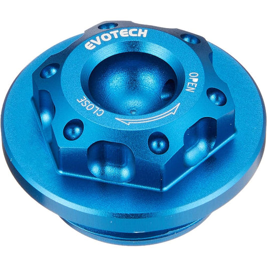EVOTECH: Oil Filler Cap M30 x 1,5 / OFC-05 Blue evo-ofc-05-eb
