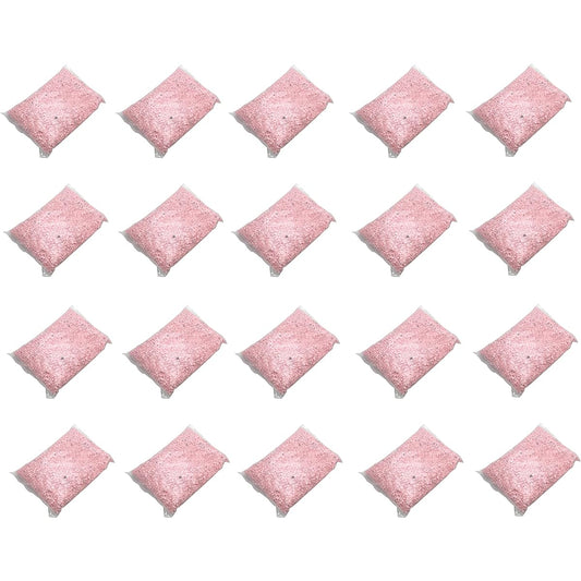 New [Commercial use set] Large color sand pastel pink 20kg (1kg x 20 bags) for ornamental plants, DIY, sand doors