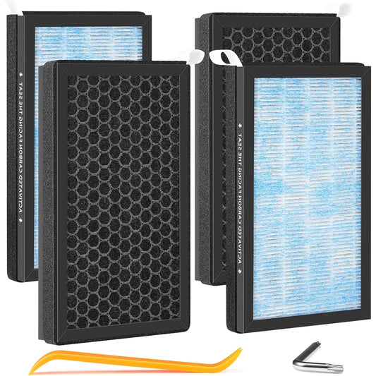TESLA Model 3 Air Filter (4 packs) Tesla Y cabin air filter replacement TESLA MODEL 3 Model Y Accessories 2016 ~ 2023 Upgrade version