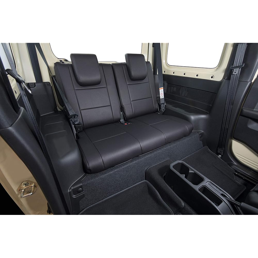 Clazzio Entry Seat Cover Jimny/Jimny Sierra JB64W / JB74W H30/7~ Dimple Type Black EQ-6015 [83NSA6015K]