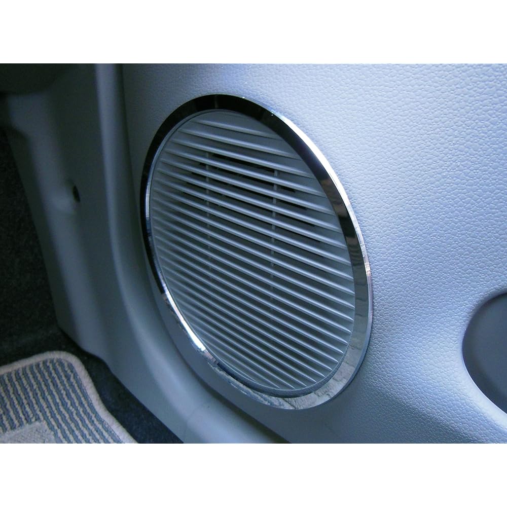 mut Front door speaker ring for Mira e:s (chrome) 2pcs Daihatsu Mira e:s LA300S, LA310S D-1-FDS-CR