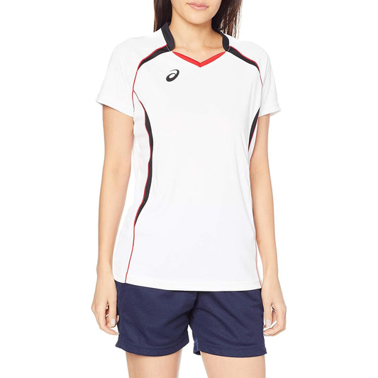[ASICS] Volleyball Wear Short Sleeve Game Shirt XW1317 [Women's] Women's