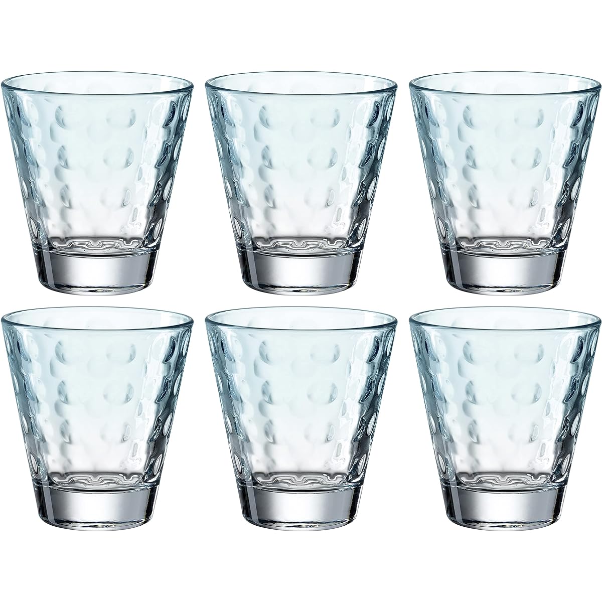 LEONARD tumbler set of 6 mint 215ml Optic 026895