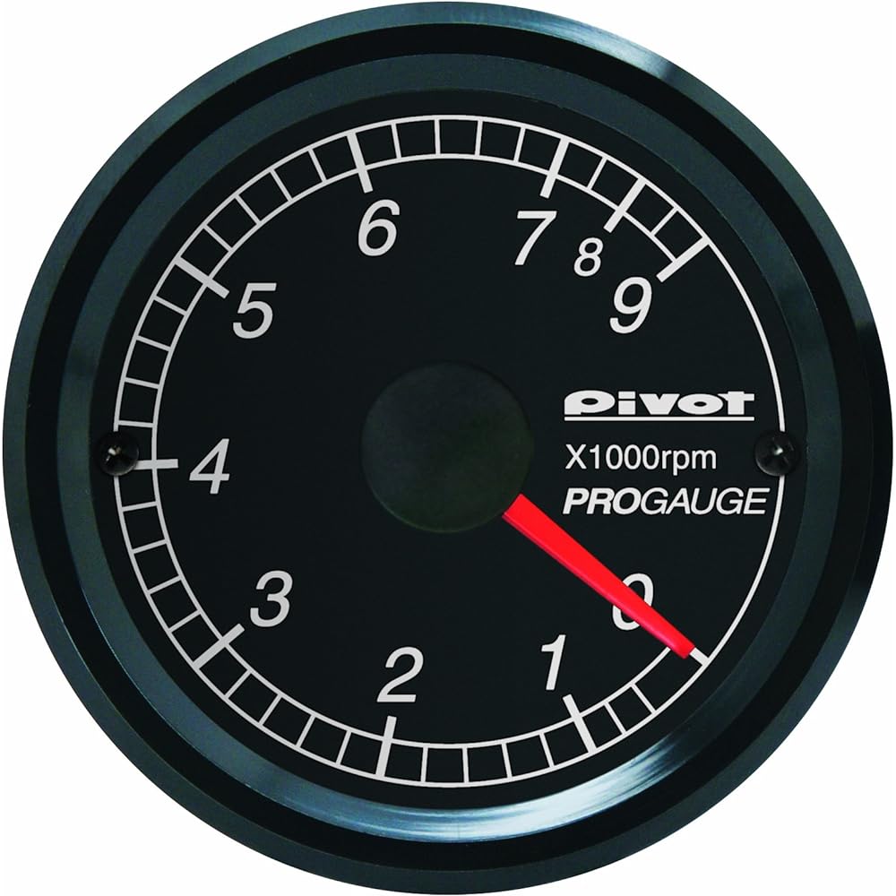 PIVOT Tachometer [PROGAUGE] (Ponzuke Chibitako) 52Φ (White Lighting) PT5-W