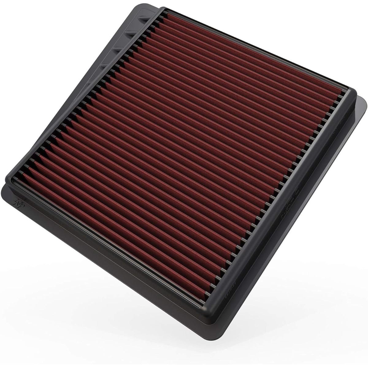 K & N engine air filter: High performance, premium, washing, replacement filter: 2016-2019 Titan XD V8, 33-5058.