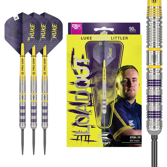 TARGET LUKE LITTLER LOADOUT 90% SP STEEL TIP DARTS (24g)