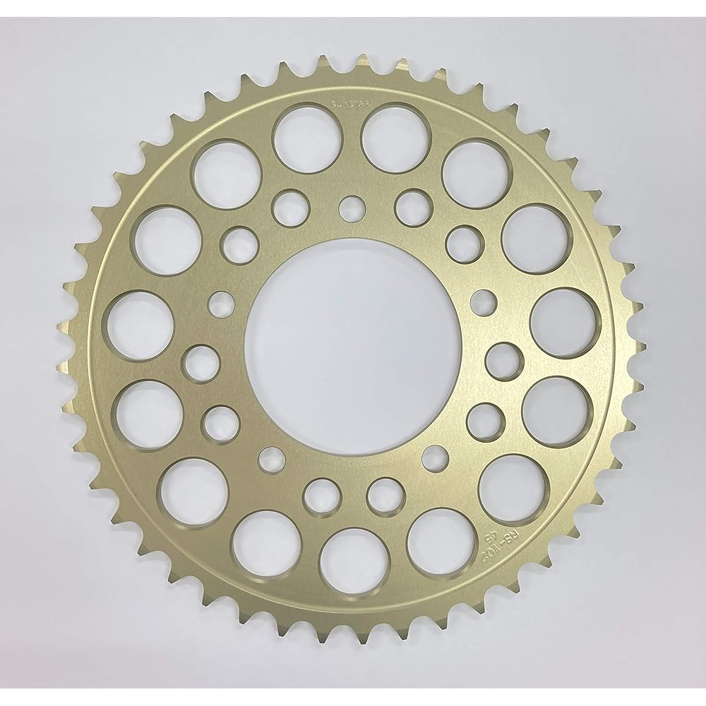 SUNSTAR rear sprocket part number RS-102-46 (520 size/46T) GLADIUS400, INAZUMA400, GSX250R, V-STROM250, BANDIT250, etc.