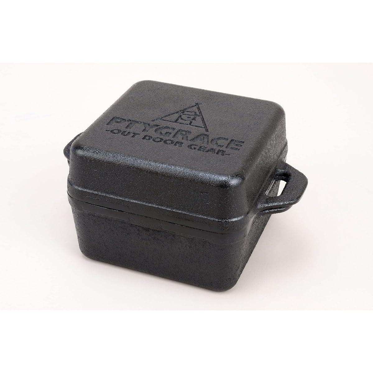 PTYGRACE CUBE mini Dutch Oven Iron Cast Bonfire Smoking Rice Cooking Square Solo Dutch Oven Made in Japan