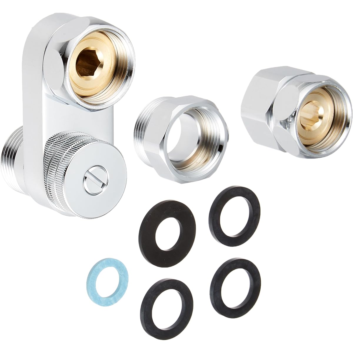 Kakudai retrofitted crank Can be retrofitted to existing crank Compatible with 4 types Mounting screw G3/4 For single lever/2 handle mixer faucet 101-405