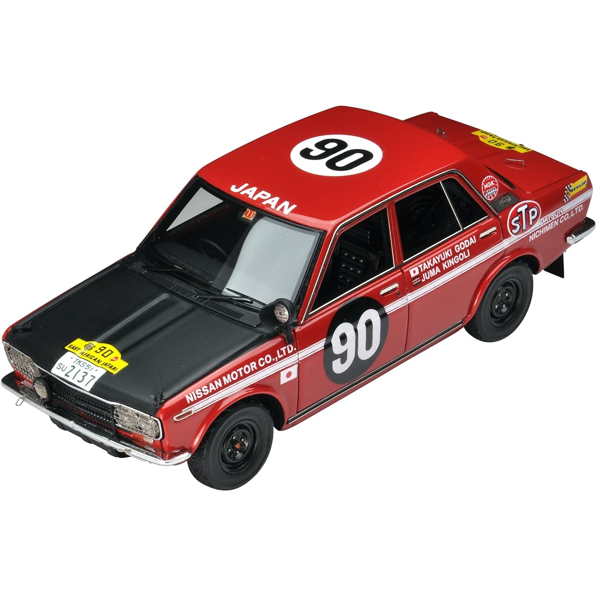 ignition model×TOMYTEC 1/43 T-IG4308 5000 km to glory Datsun Bluebird finished product