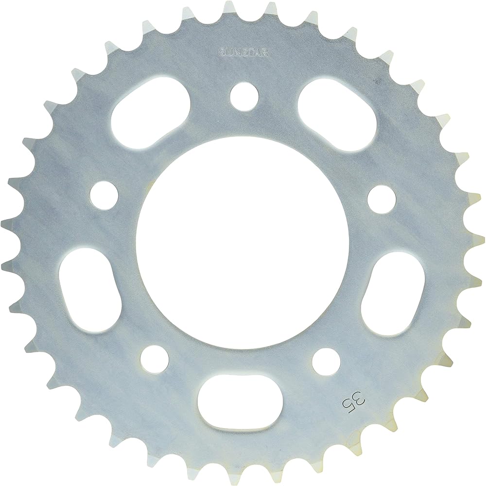 SUNSTAR Rear steel sprocket part number JH-117A-35 (520 size/35T) CB400SS