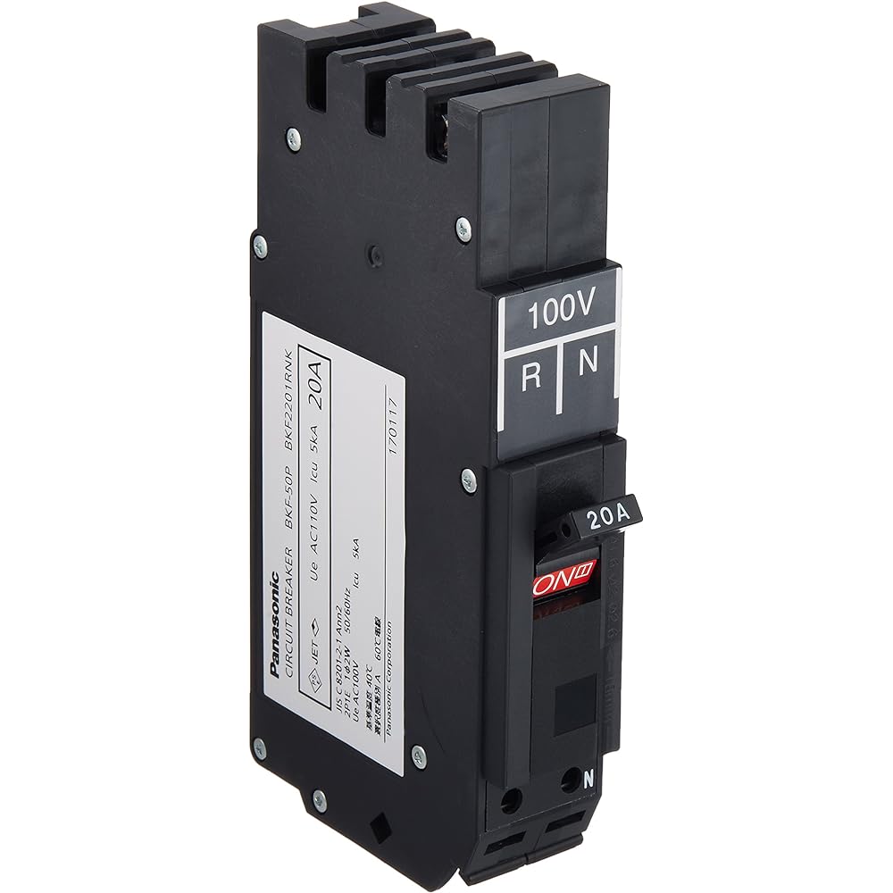 Panasonic Cantouch Breaker 2P1E20A RN BKF2201RNK