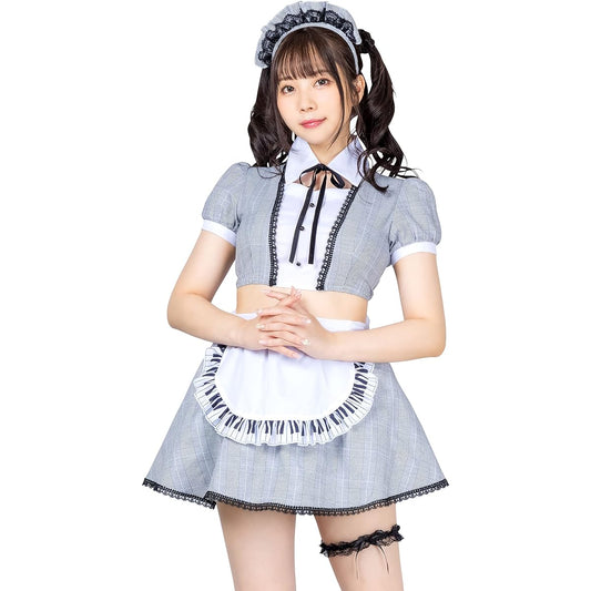 Clearstone Lyrical Palette Cosplay Halloween Pianoforte Maid Maid Maid Clothes Piano Women's Black Costume Fancy Dress Costume