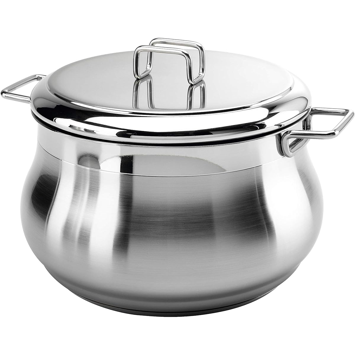 Barazzoni Casserole with Lid 18cm TUMMY Stainless Steel