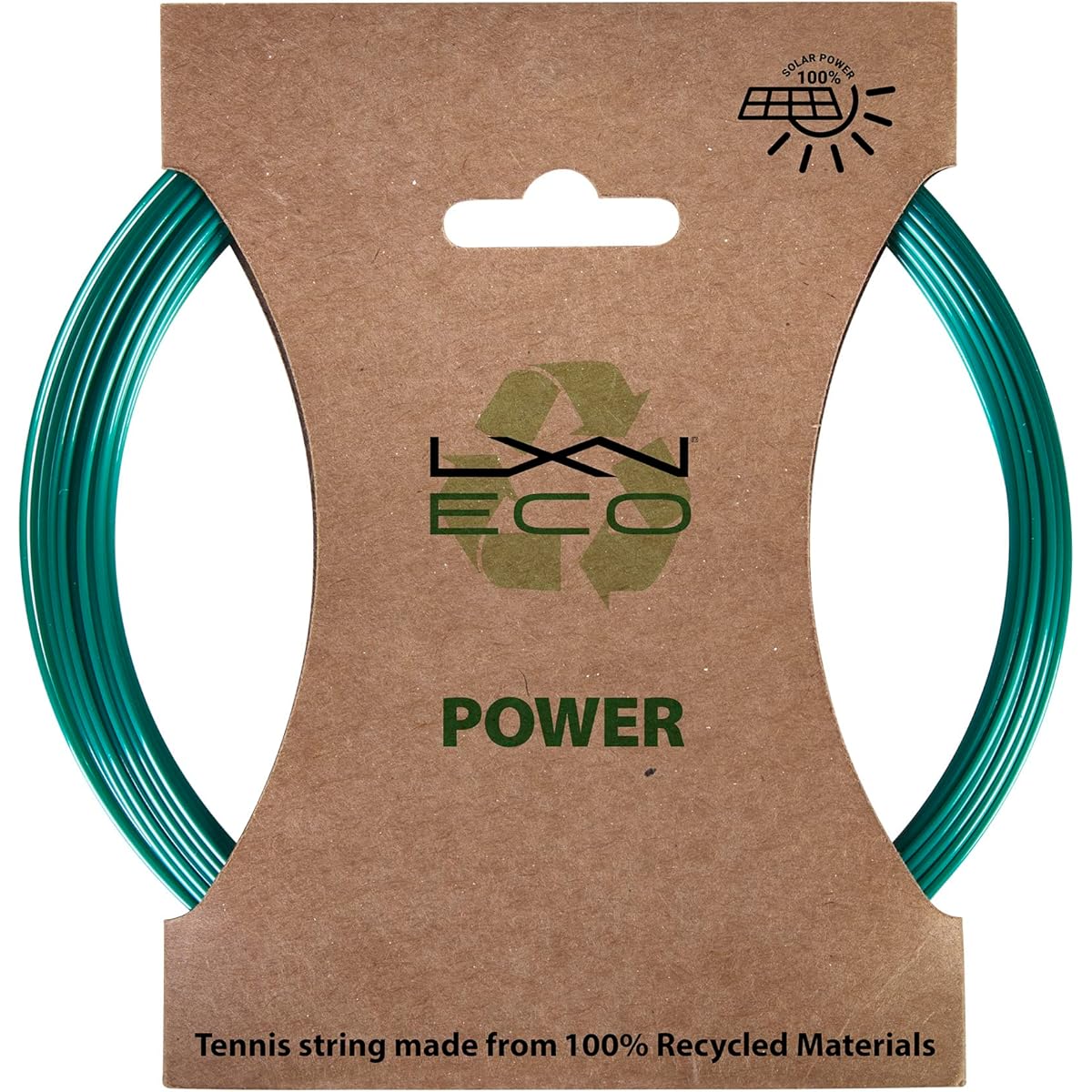 LUXILON Tennis String Gut ECO POWER/ECO ROUGH Single Reel (200m) 100% Recycled Material