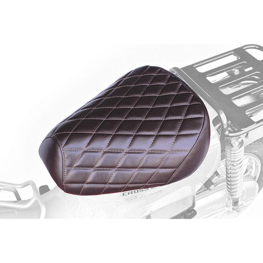 Special Parts Takegawa Cushion Seat Cover Diamond Stitch Brown Super Cub 50/110 (AA09/JA44) Cross Cub 50 (AA06) 09-11-0233