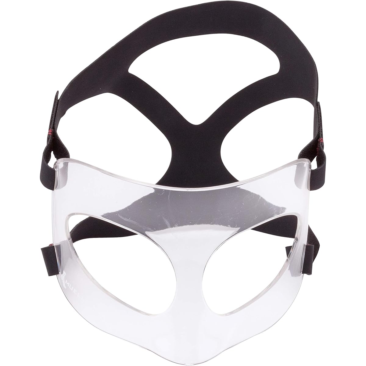 Mueller Face Guard 84457 Clear/Black Free Size