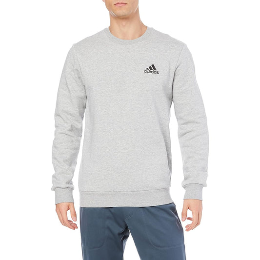 [Adidas] Sweat Essentials FC Brushed Lining Crew Neck Sweatshirt Men's IZA18