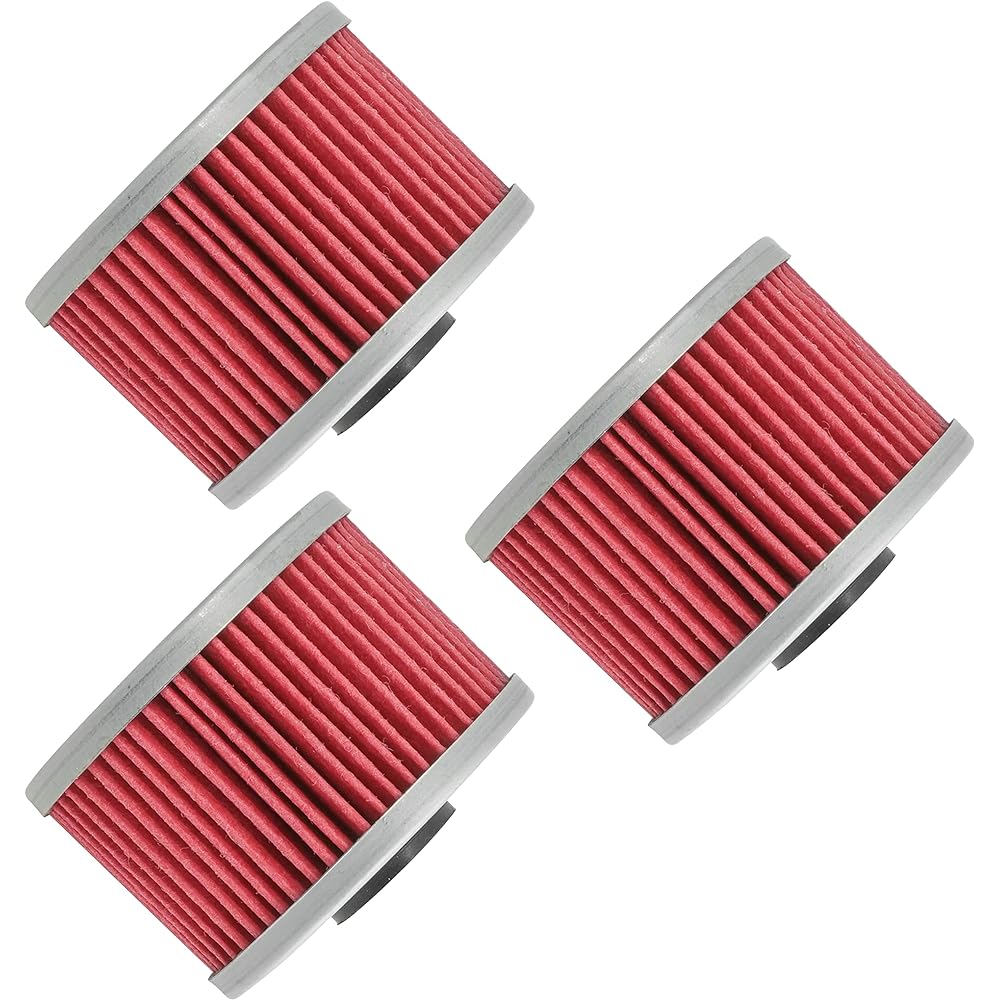 Caltric Oil Filter 3 Pack Honda XR400R XR-400R XR440 1996-2004