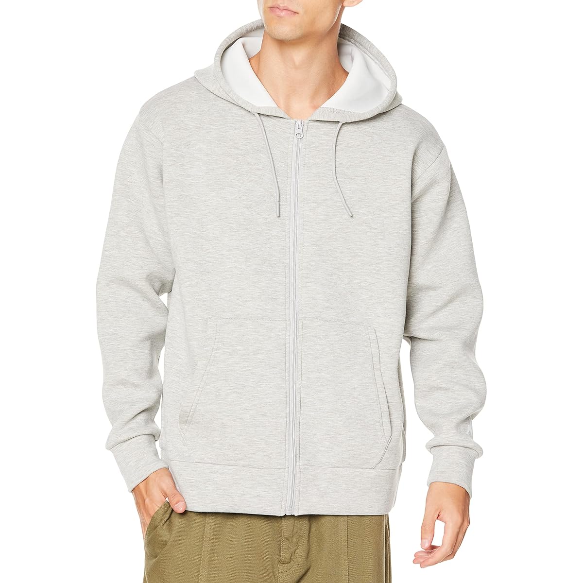 [Kappa] Hoodie SCUBA DOUBLE KNIT ZIP HOODIE w/1 Logo Men's