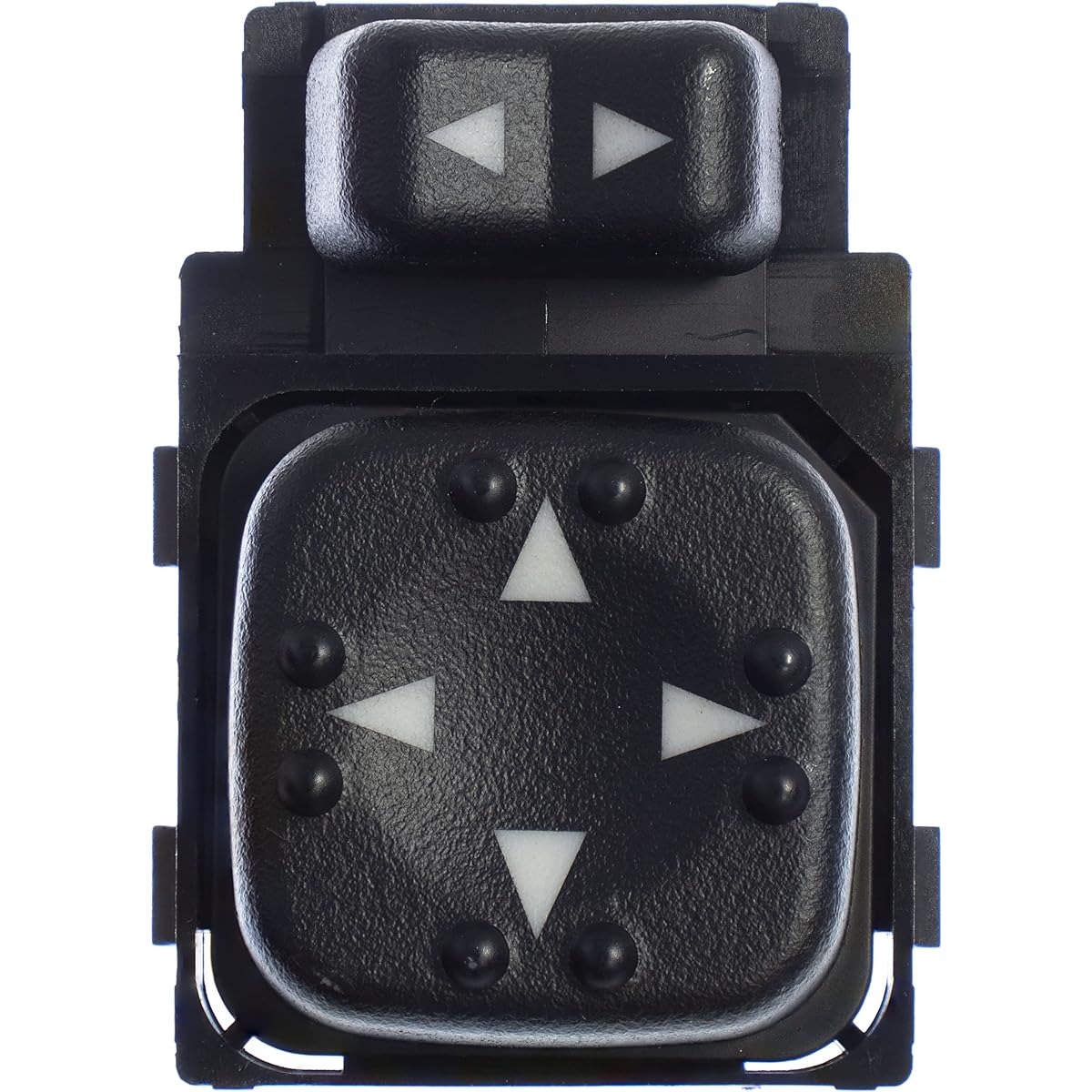 APDTY 012235 Power Mirror adjustment switch FITS 2000 - 2002 CHEVY AVALANCHE Suburban Tahoe GMC Denari Ukon 2002 CADILLAC ESCALADE Front left Replaces 19259975, 15045085)