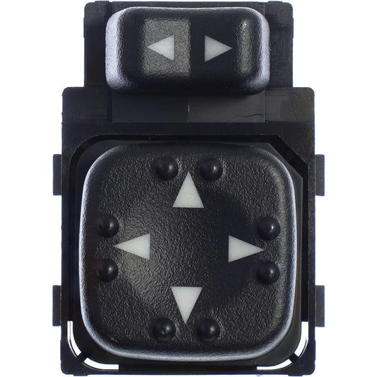 APDTY 012235 Power Mirror adjustment switch FITS 2000 - 2002 CHEVY AVALANCHE Suburban Tahoe GMC Denari Ukon 2002 CADILLAC ESCALADE Front left Replaces 19259975, 15045085)