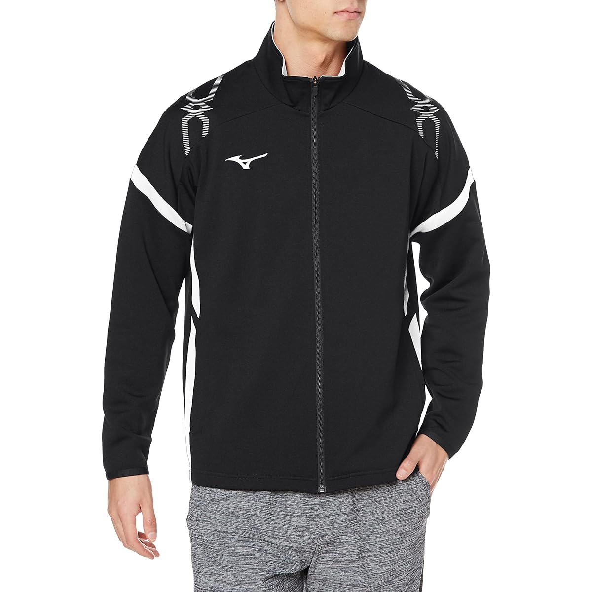 [Mizuno] Training Wear MC Line Warm-up Jacket Sweat Absorbent Quick Drying 32MCA110