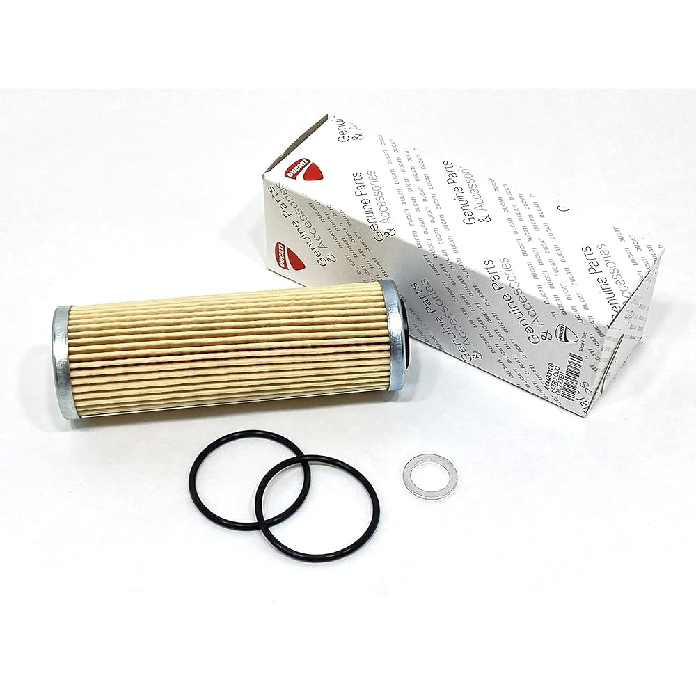 Oil Filter Service Kit for Ducati StreetFighter V4 / V4S Oil Filter O-ring Crash Washer