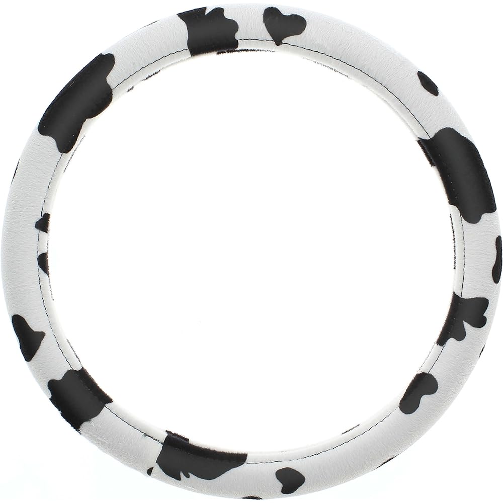 SUMEX COW2021 beef style handle cover Universal velvet beef black and white diameter 37-39 cm