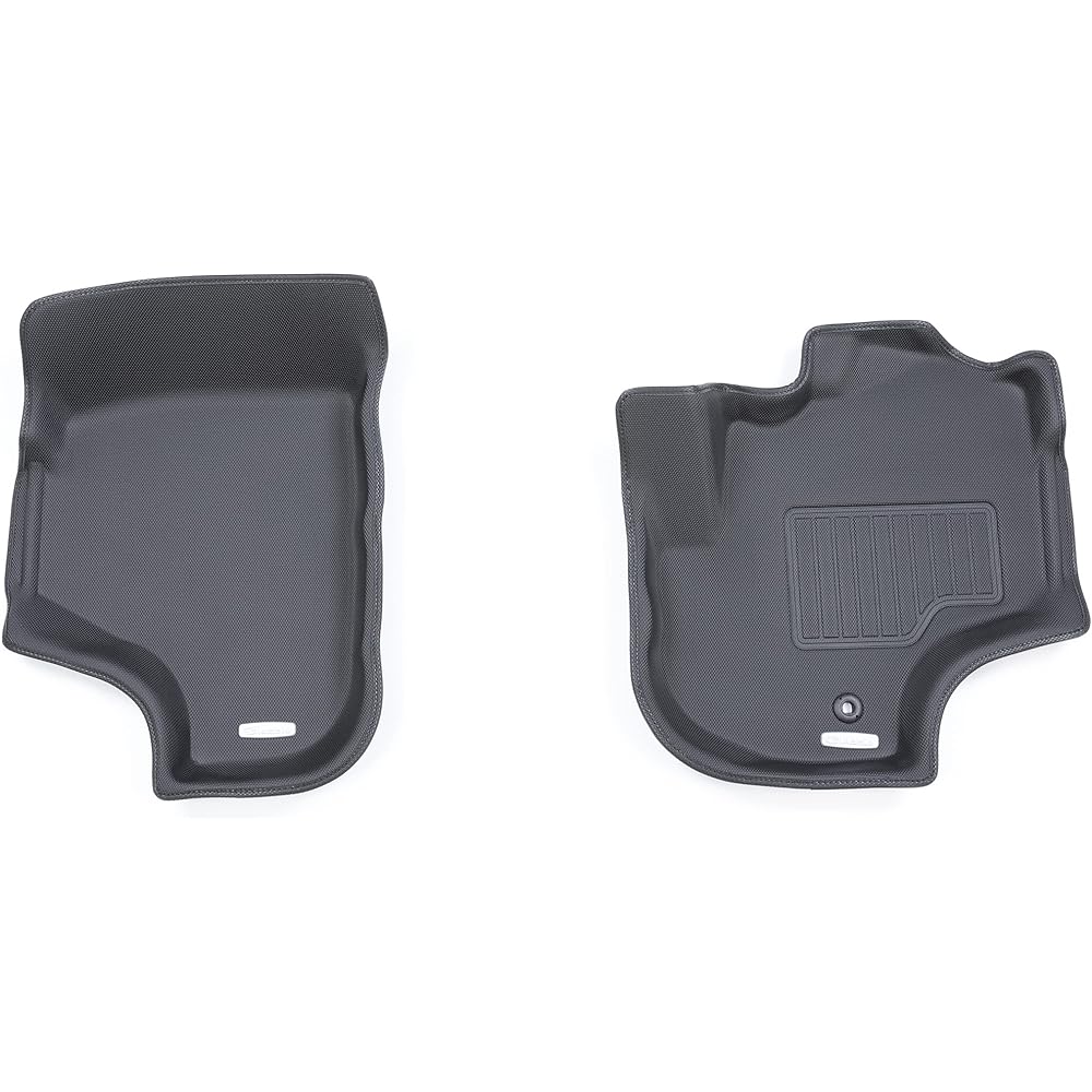 Clazzio Floor Mat 3D Type 1st Row Only Hijet Truck AT Car S500P/S510P H26/9~ NEW Rubber Type Black ED-4004 [5EEDA4004K]