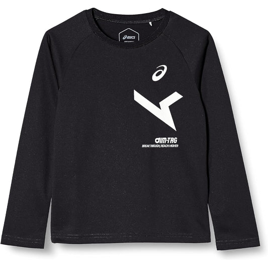 [ASICS] Training Wear Junior A-I-M Dry Long Sleeve Shirt (Rib Cuffs) 2034A864 Kids