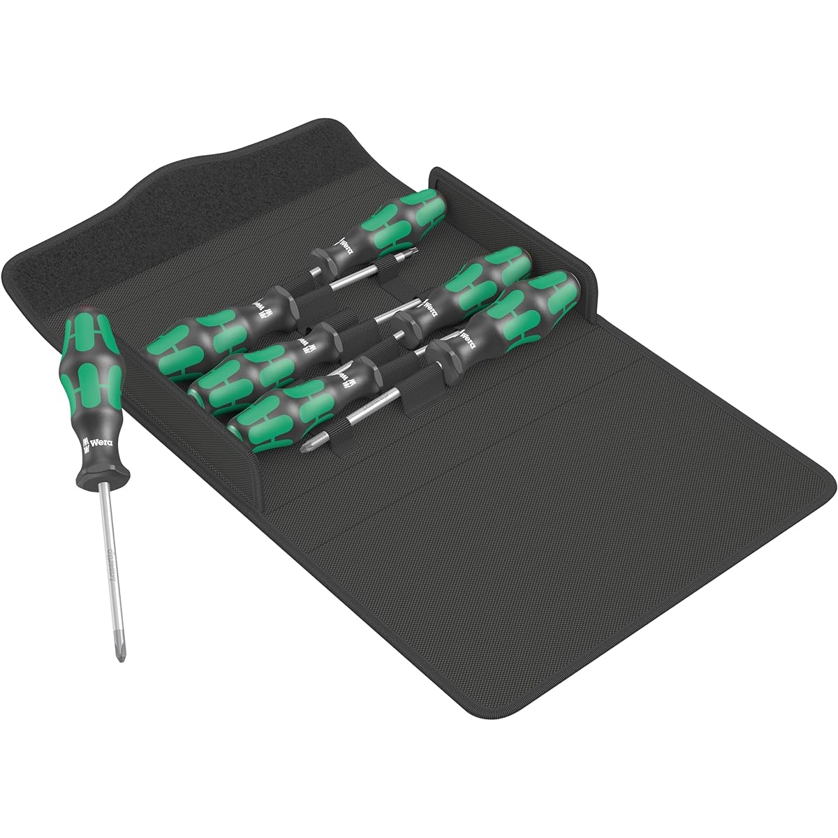 Wera 05105623001 | Kraftform Plus Driver Set 1 300/7, 7 Piece [Regular Japanese Import Product]