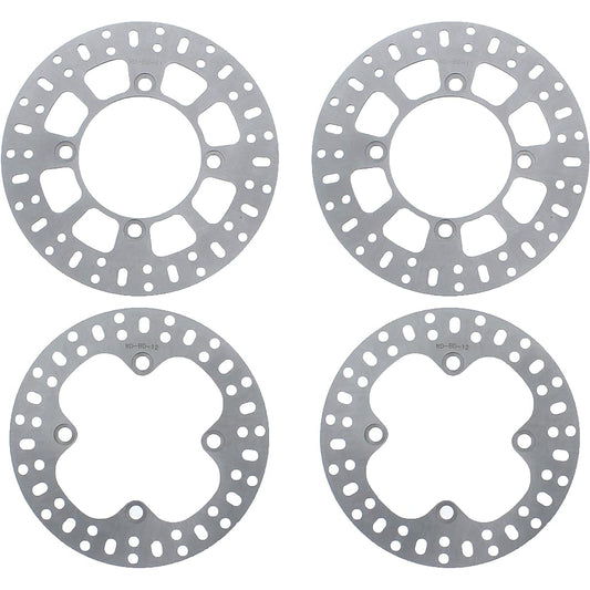 Brake rotor disc Yamaha 700 GRIZZLY YFM700 2007-19 Front & rear X4 race drive