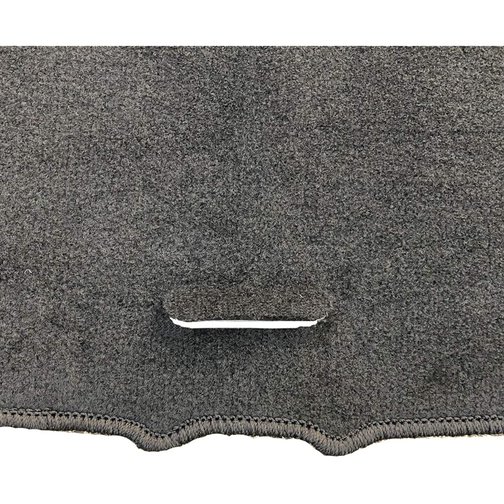 Fenice Car Mat Floor Mat Luggage Mat Set Domestic Production (Daihatsu Rocky Toyota Rise 200 Series) Black x Lock Thread Red Non-Slip Shape Resistant to Slip Car Mat (Car Parts Specialty Store)