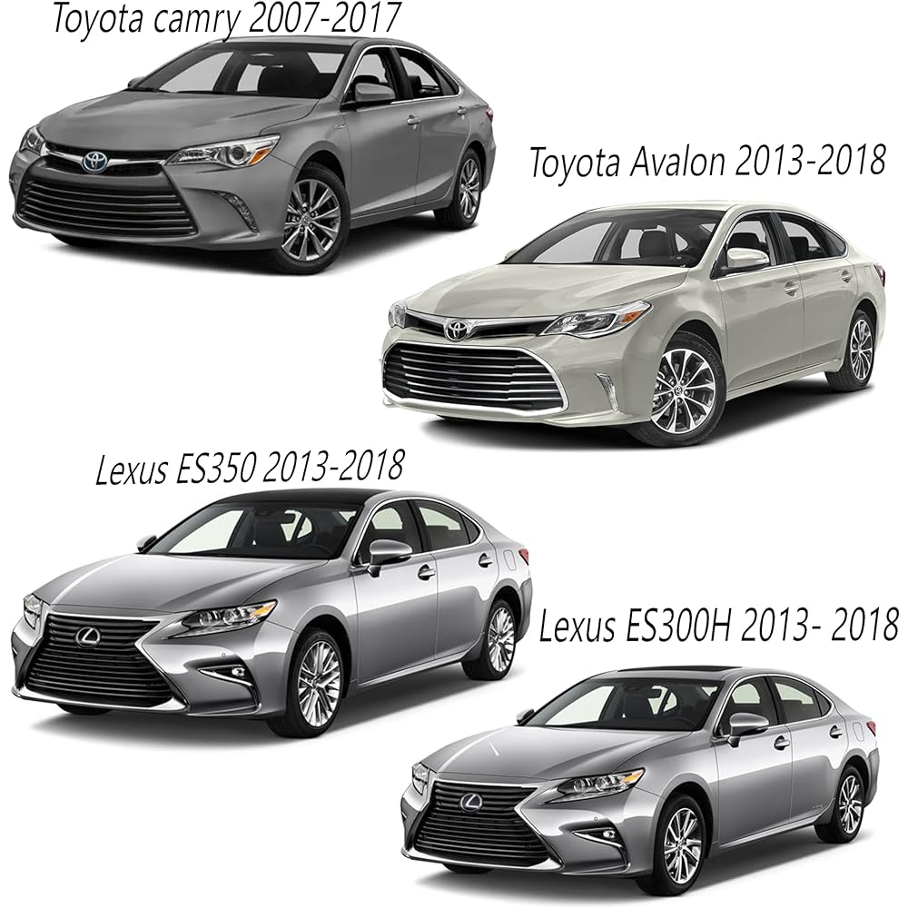 Two front swabrinks. Complying to Toyota Kamuri 2007-2017/Avalon 2013-2018/Lexus ES350 2013-2018 ES300H 2013-2018.