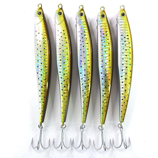 [Momo Lure] Momoru Lure Sea Bass Lure Nabla Pencil 125HD Penetrating Wire Heavy Duty Specification BKK Hook Equipped Press Bait Type