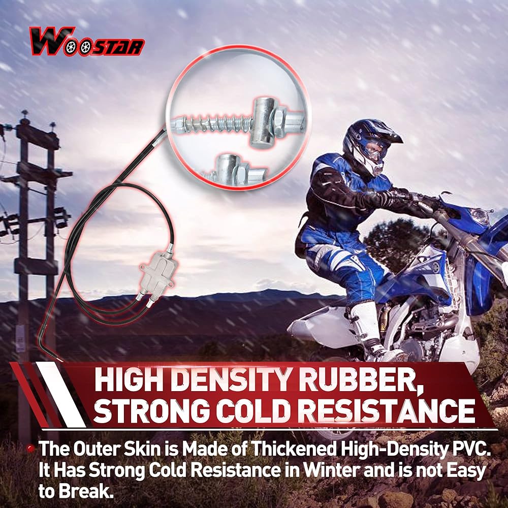 WOOSTAR 55 inch brake cable replacement 150cc 200cc 250cc ATV 4 wheeler quad