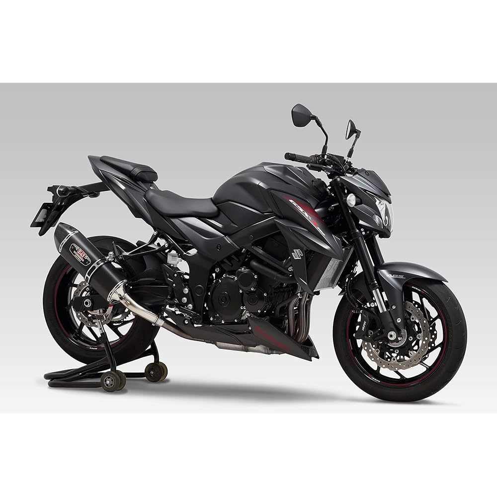 YOSHIMURA Slip-on GSX-S750 [ABS] (17) R-77J Cyclone Government Certification EXPORT SPEC Stainless Steel Cover Carbon End YOSHIMURA 110-150-5W50