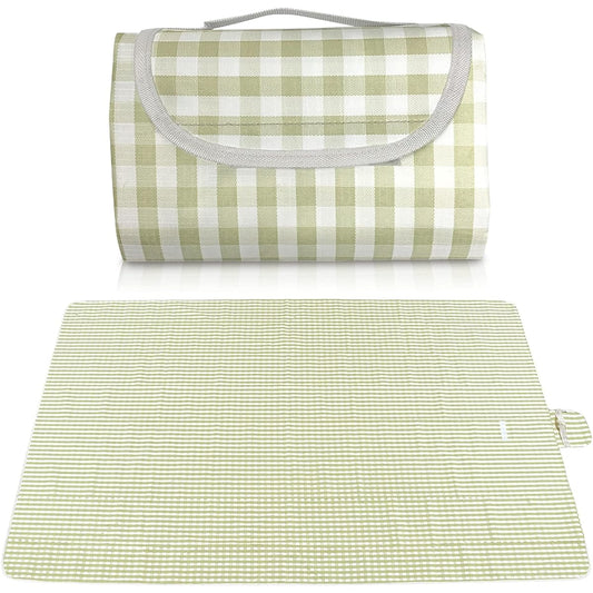 ANICEMOON Leisure Sheet, 200*150cm, Picnic Sheet, Foldable, For 6 People, Lightweight, Portable, Waterproof, Washable, Thick, Comfortable Sitting, Easy Care, Camping Mat, Fireworks Festival, Cherry Blossom Viewing, Sports Day, Excursion, Green