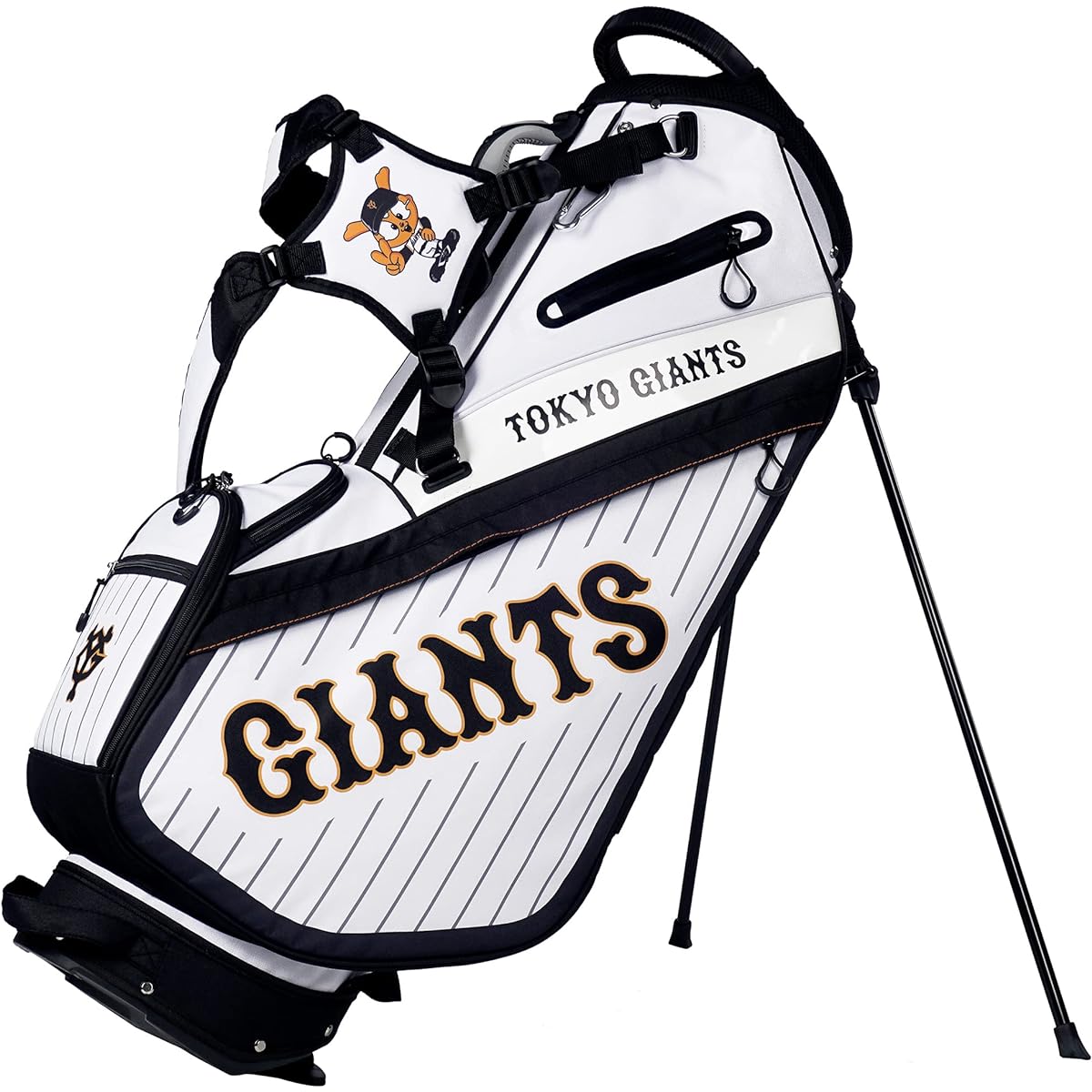 Lezax Caddy Bag Yomiuri Giants 9.5 Type Stand Bag White YGCB-1418
