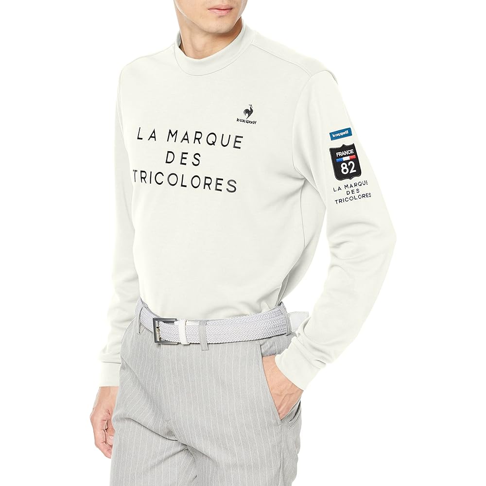 [Le Coq Sportif] 22 Fall/Winter Model Golf Long Sleeve Shirt Mock Neck Brushed Sweat Absorbent UPF15 ECO Warm Men's